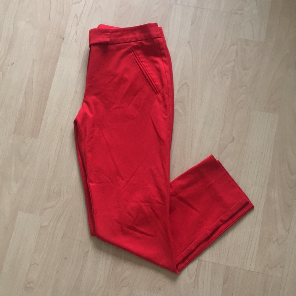 Lucky Red Crop Pants